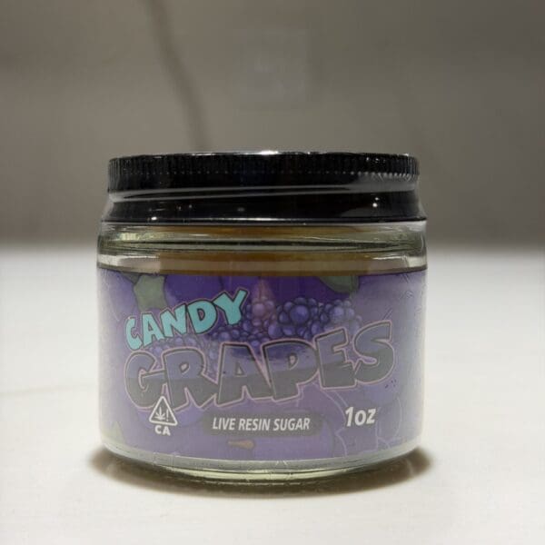 Candy Grapes – Live Resin Sugar | 1oz Premium Hybrid Extract